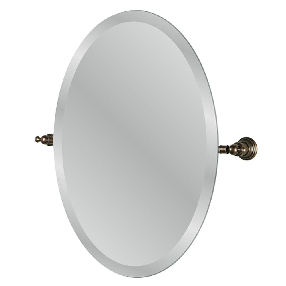 EAN 6925699911496 product image for Glacier Bay Estates 24 in. Oval Mirror in Heritage Bronze | upcitemdb.com