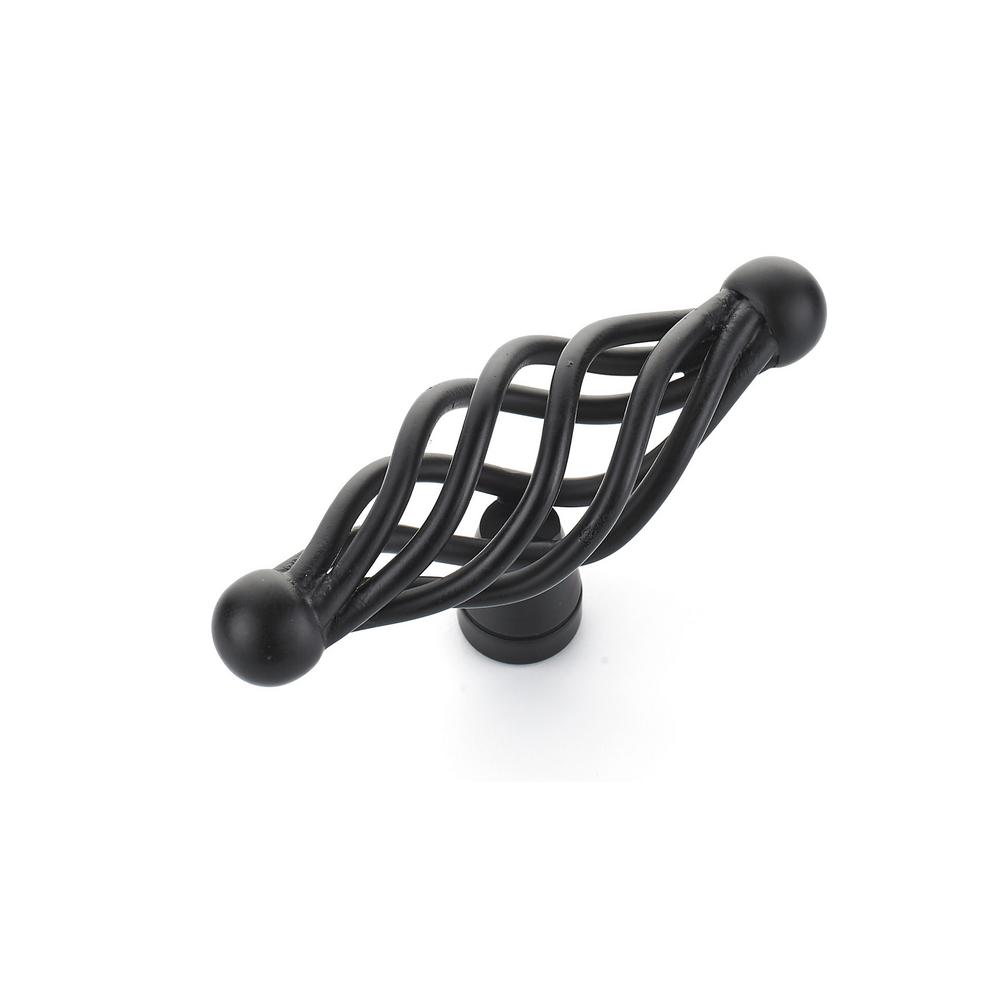 Richelieu Hardware 69 Mm Matte Black Door Knob Bp10569900 The