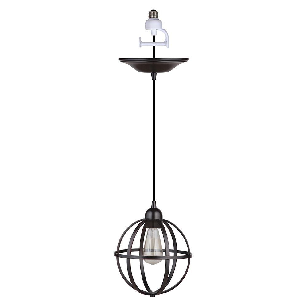 Worth home products instant pendant 1 light recessed light conversion