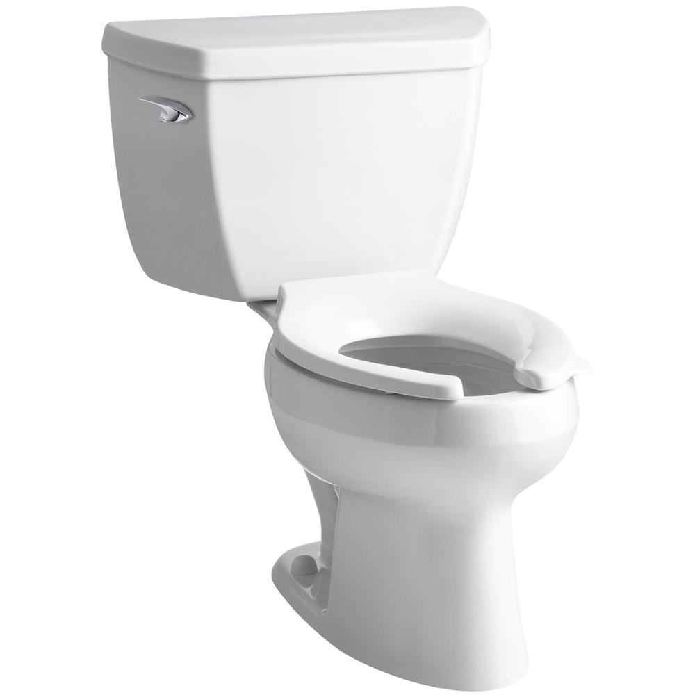 Kohler Wellworth Clic 2 Piece 1 6 Gpf Single Flush Elongated Kohler Wellworth Clic 2 Piece 1 6 Gpf Single Flush Elongated Toilet In White