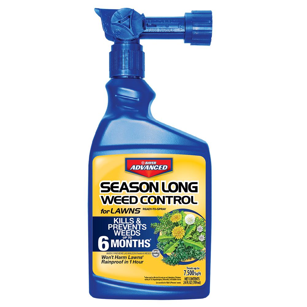 Bayer Advanced 24 oz. Ready-to-Spray Season Long Weed Control for Lawn ...