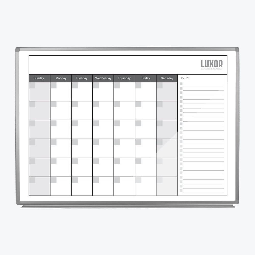 dry erase calendar board
