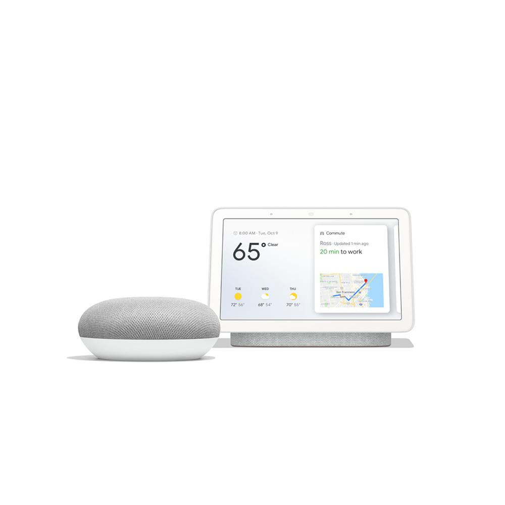 Google Nest Hub in Chalk with Home Mini in Chalk was $198.0 now $118.99 (40.0% off)