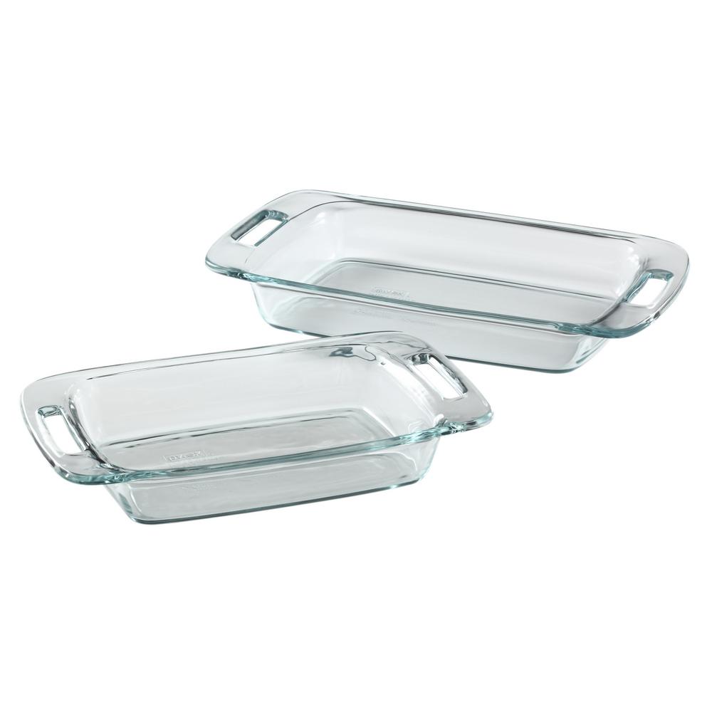 pyrex value pack clear glass bake se