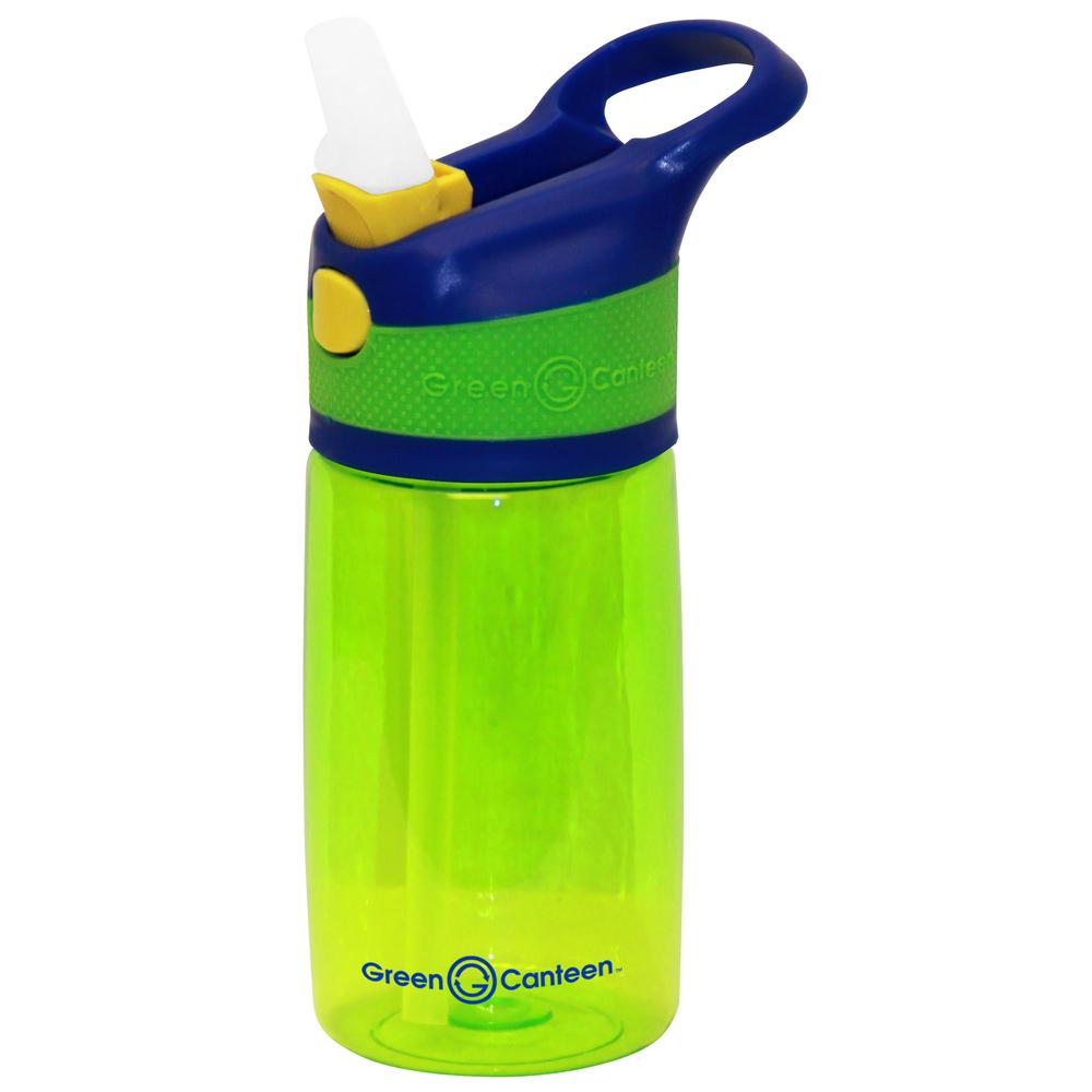Green Canteen 12 oz. Blue and Green Plastic Tritan Hydration Bottle (6