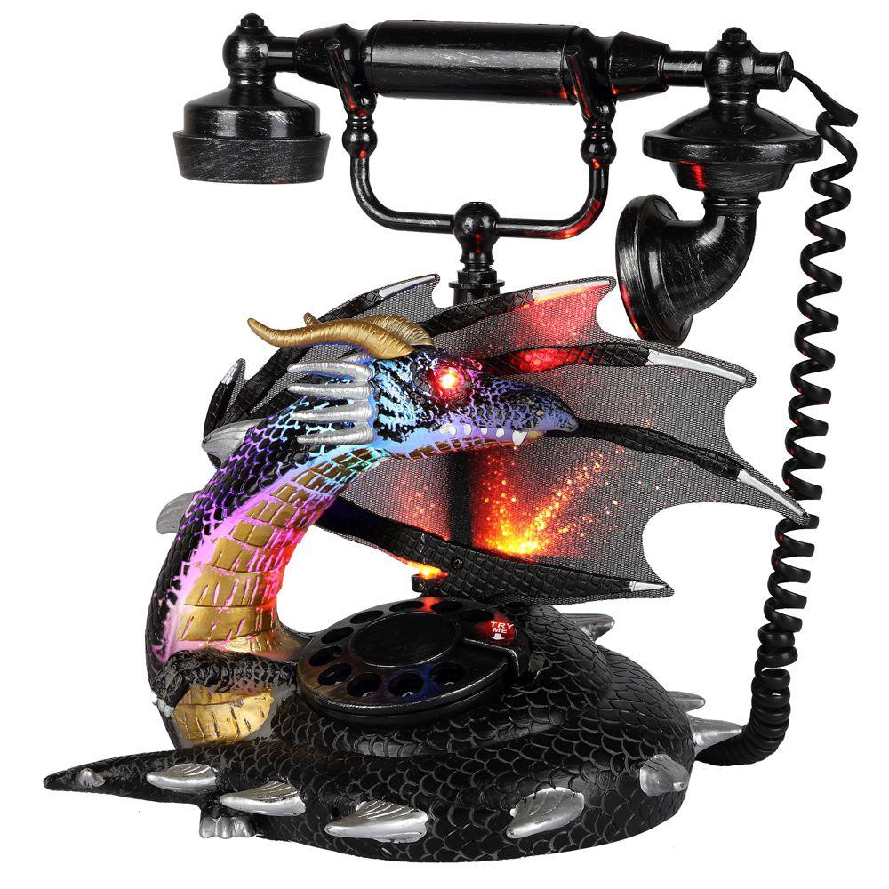  Home Accents Holiday 11 in Dragon Phone with Sound and 