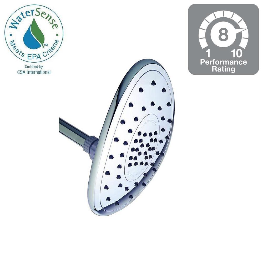 Waterpik EcoRain 2.0 2Spray 53/4 in. Fixed Shower Head in ChromeAST
