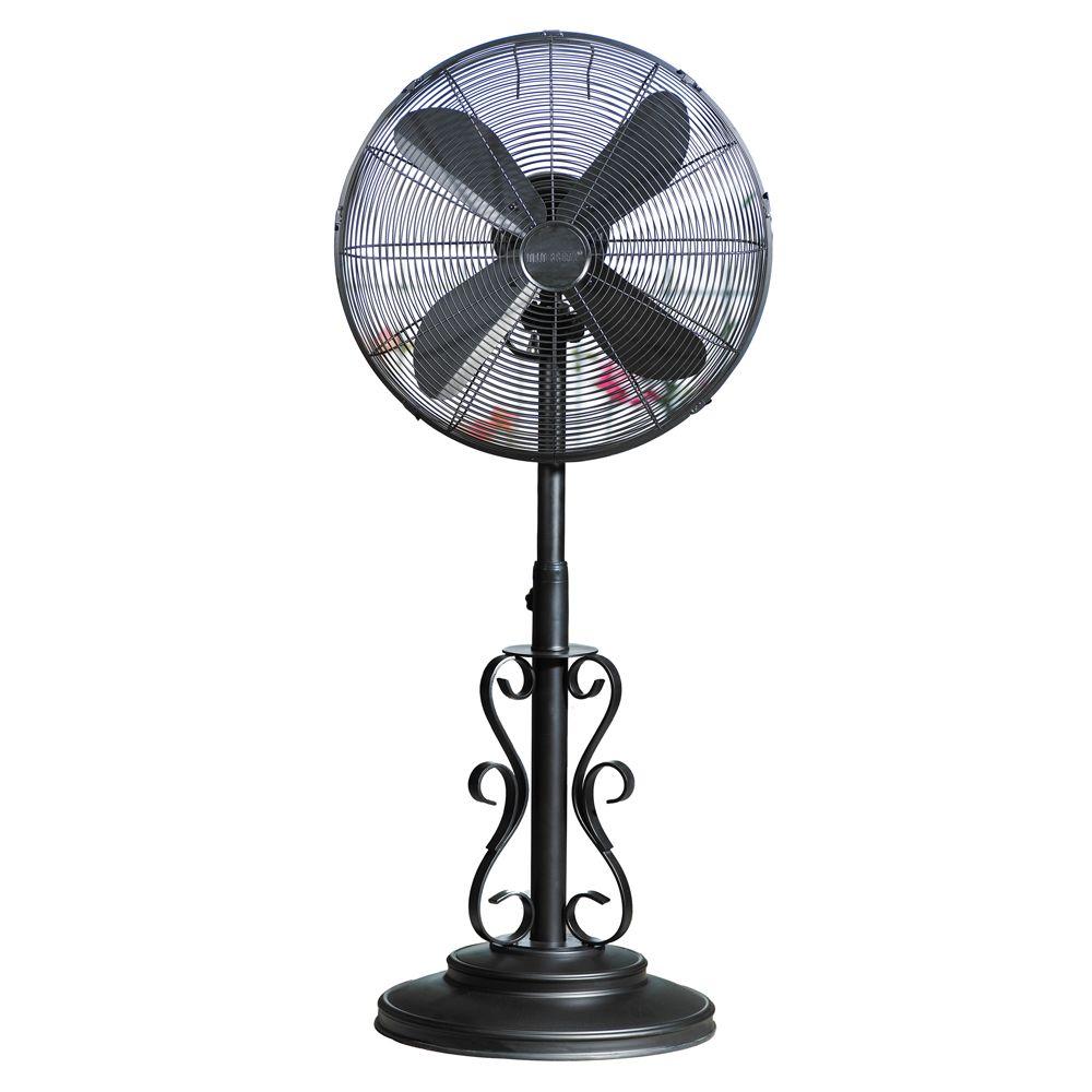 outdoor standing fans with mister