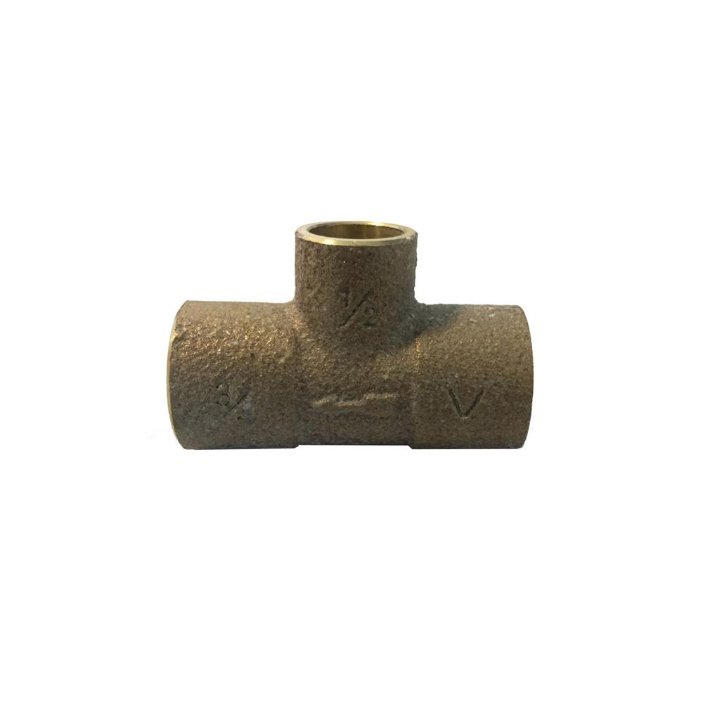 3-4-in-x-1-2-in-cast-brass-sweat-copper-monoflo-scoop-tee-3-4x1-2cst