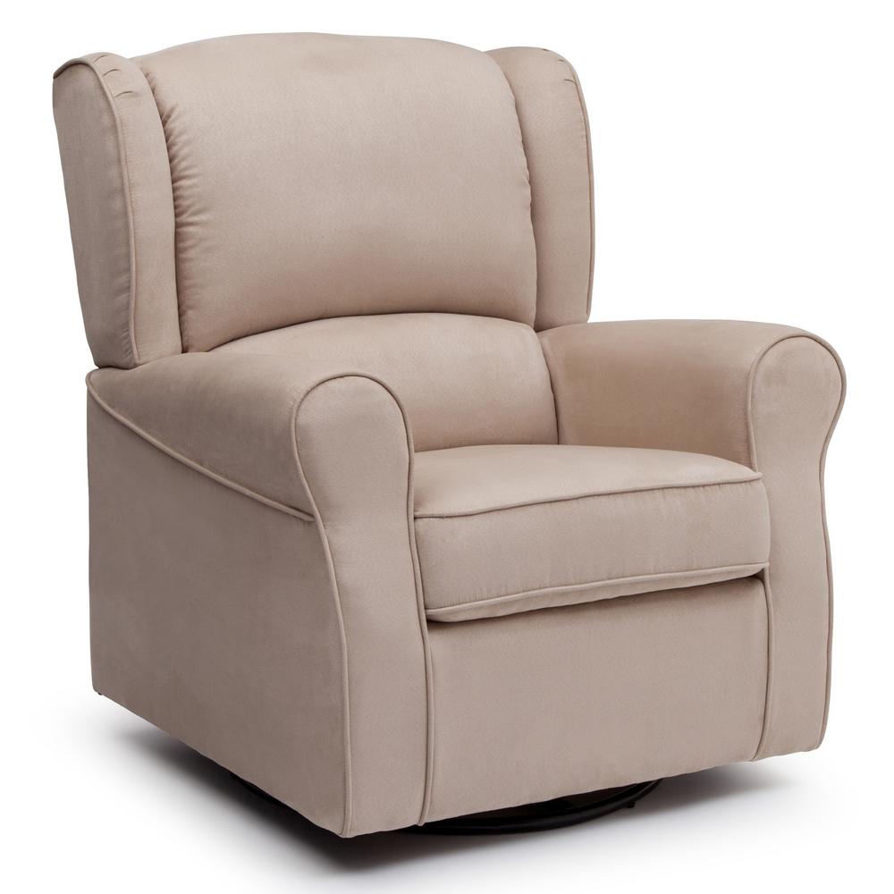 Delta Children Morgan Nursery Glider Ecru Swivel Rocker Chair 501210 Delta Children Morgan Nursery Glider Ecru Swivel Rocker Chair