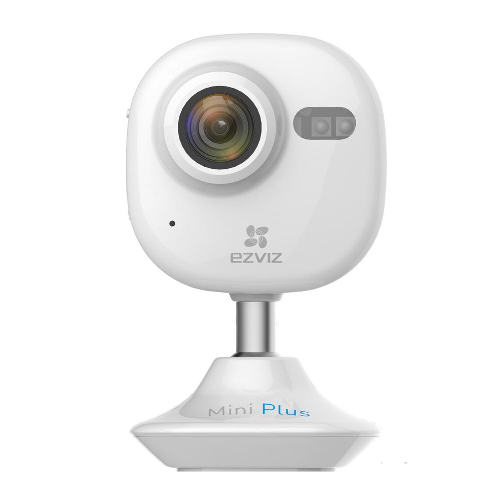 EZVIZ Mini Plus HD 1080p Wi-Fi Video Security Camera 16GB MicroSD Works ...