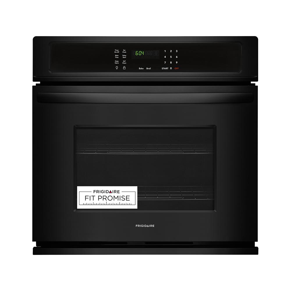 Frigidaire 27 in. Single Electric Wall Oven Self-Cleaning in Black