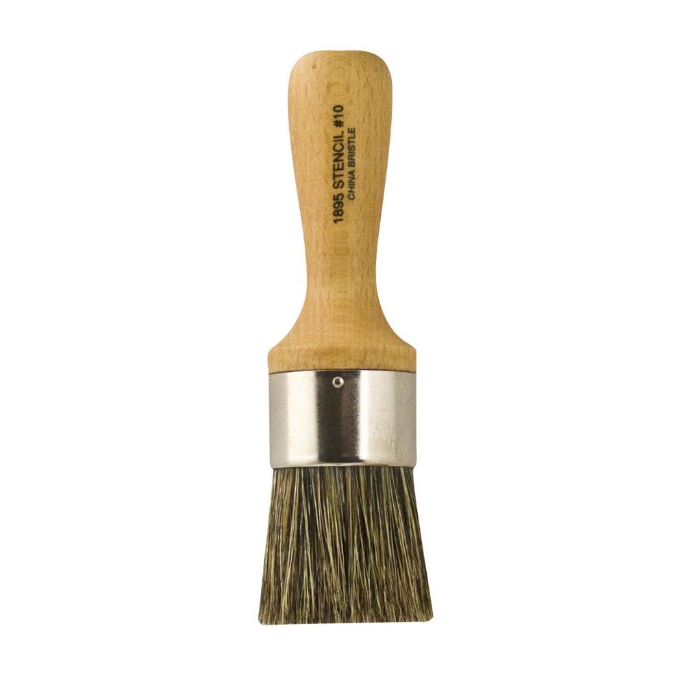 Wooster 11/2 in. Bristle Stencil Brush0018950100 The Home Depot