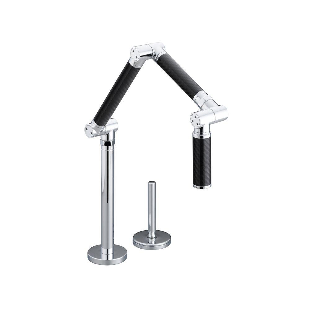 Kohler Karbon Mid Arc Deck Mount Single Handle Standard Kitchen