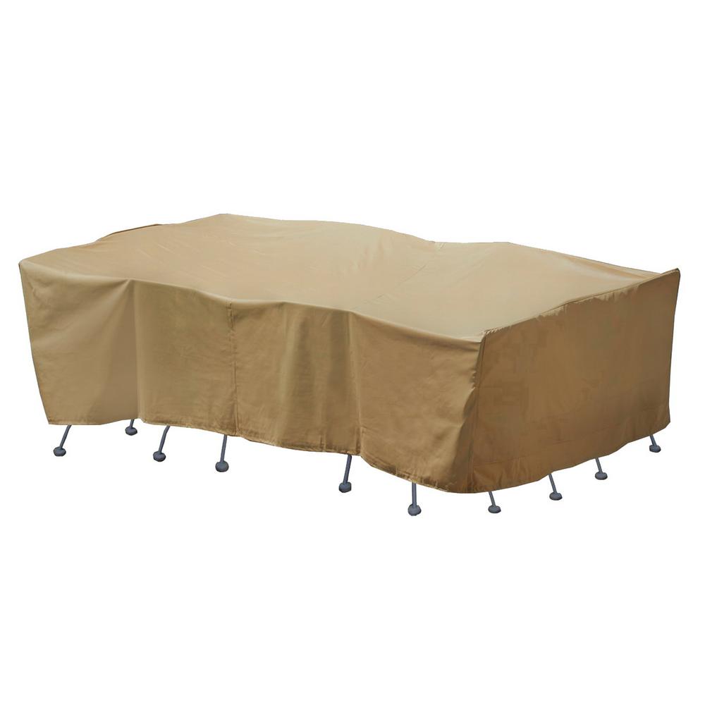 Seasons Sentry Patio Set Cover Cvp01425 The Home Depot Seasons Sentry Patio Set Cover