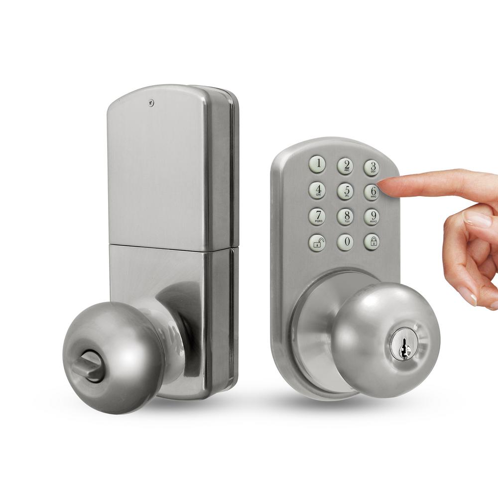 keypad door knob lock