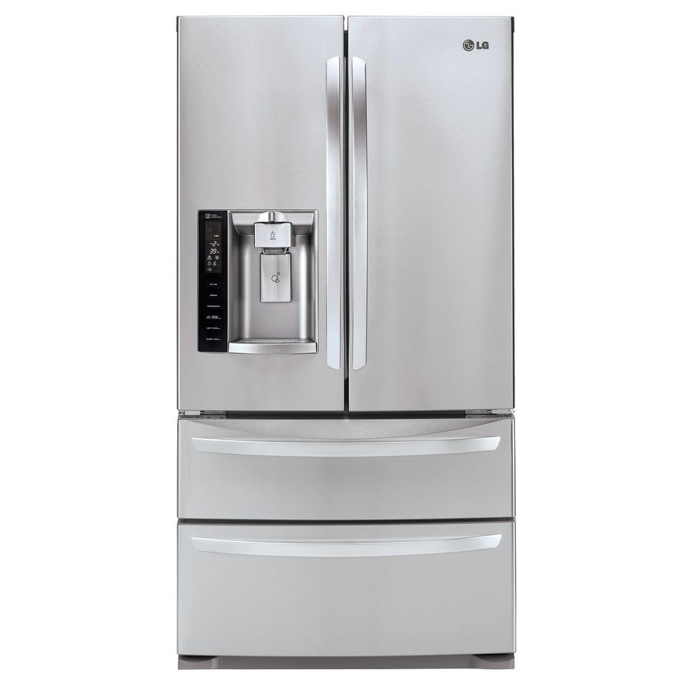 Whirlpool 25.2 Cu. Ft. French Door Refrigerator In Monochromatic ...