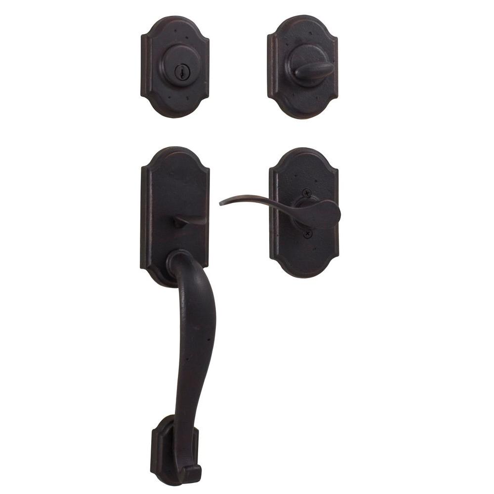 Weslock Handleset Mounting Plates for Elegance /& Molten Bronze requires handing