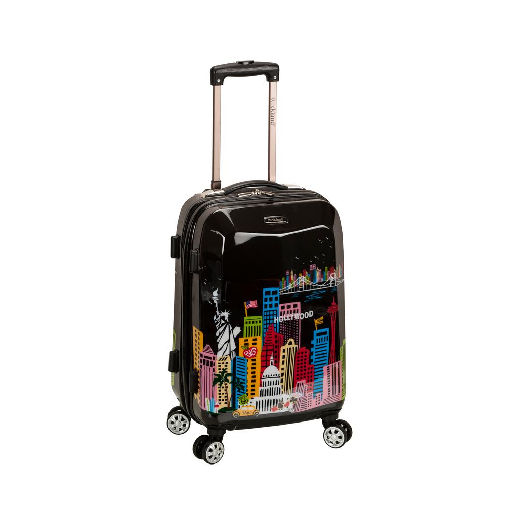 polycarbonate carry on luggage with spinner wheels