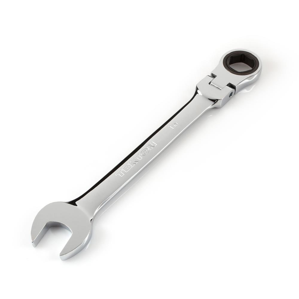 TEKTON 1 In. Flex-Head Ratcheting Combination Wrench-WRN57018 - The ...