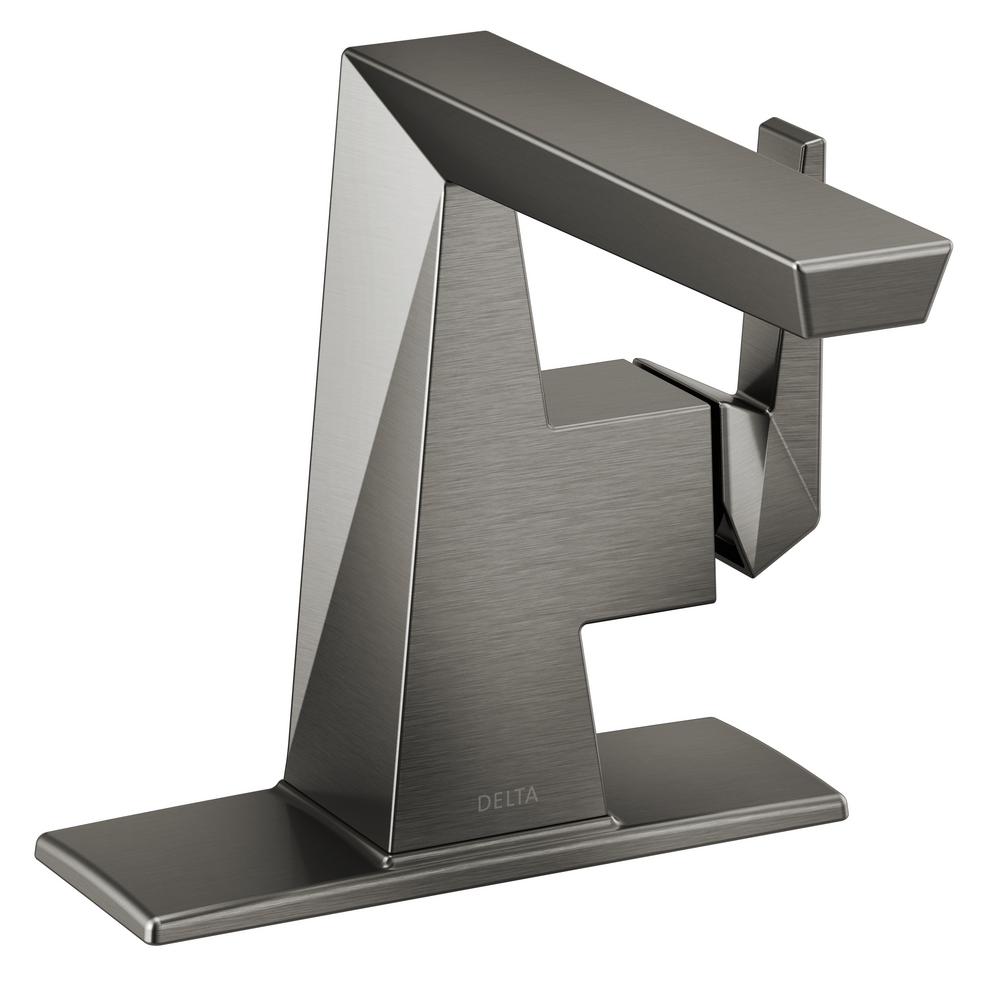 Delta Trillian Single Hole SingleHandle Bathroom Faucet with Metal Pop