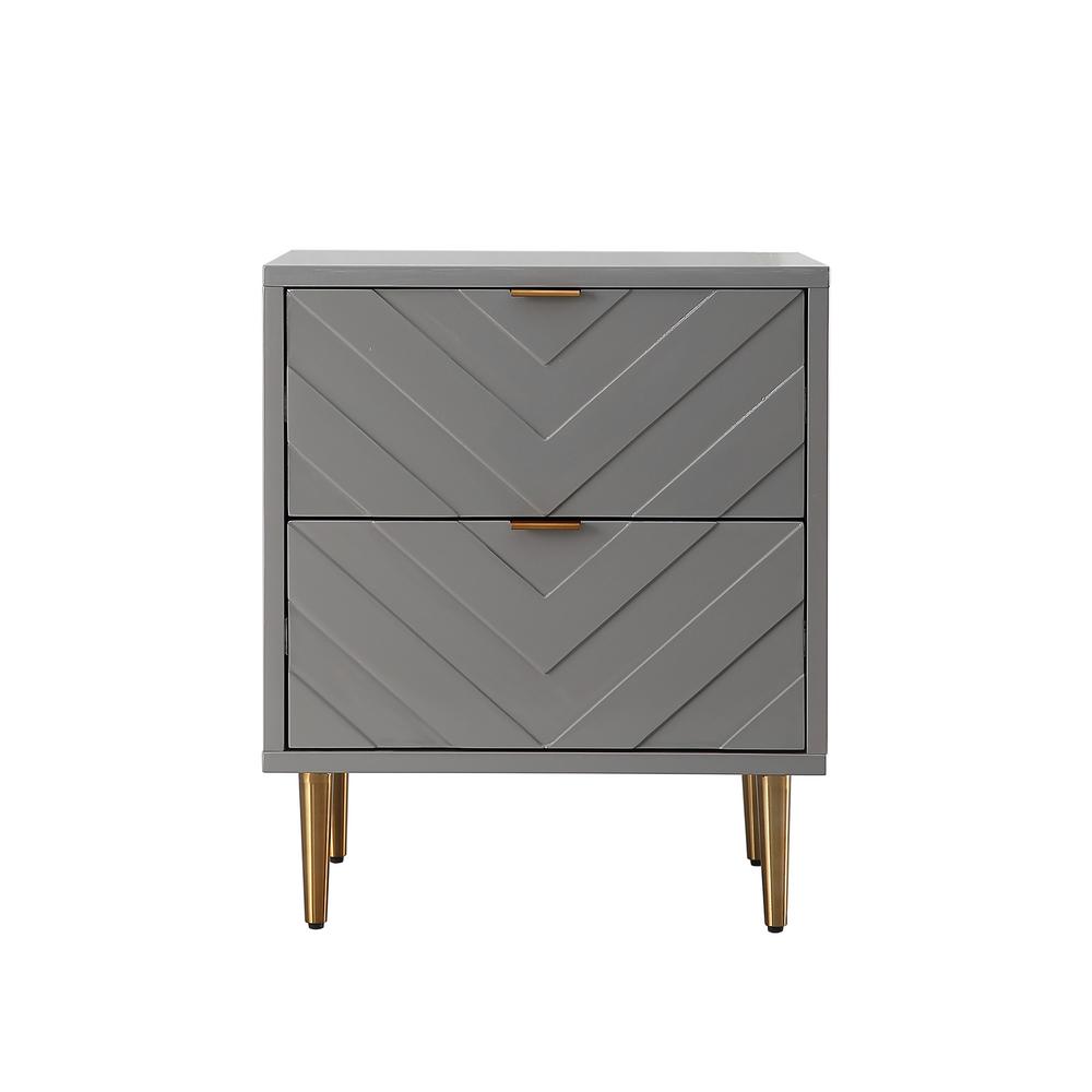 Boyel Living High Gloss 2 Drawers Gray Nightstand Accent Storage Cabinet Bec 1472p Gy The Home Depot - High Gloss Grey Storage Cabinets Boyel Living High Gloss 2 Drawers Gray Nightstand Accent Storage Cabinet Bec 1472p Gy The Home Depot - High Gloss Grey Storage Cabinets