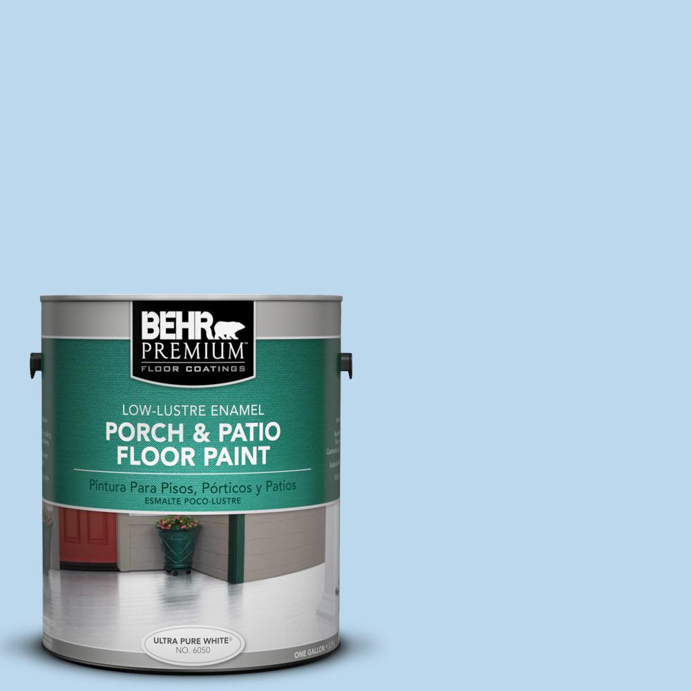 BEHR Premium 1 gal. P5201 First Rain LowLustre Enamel Interior