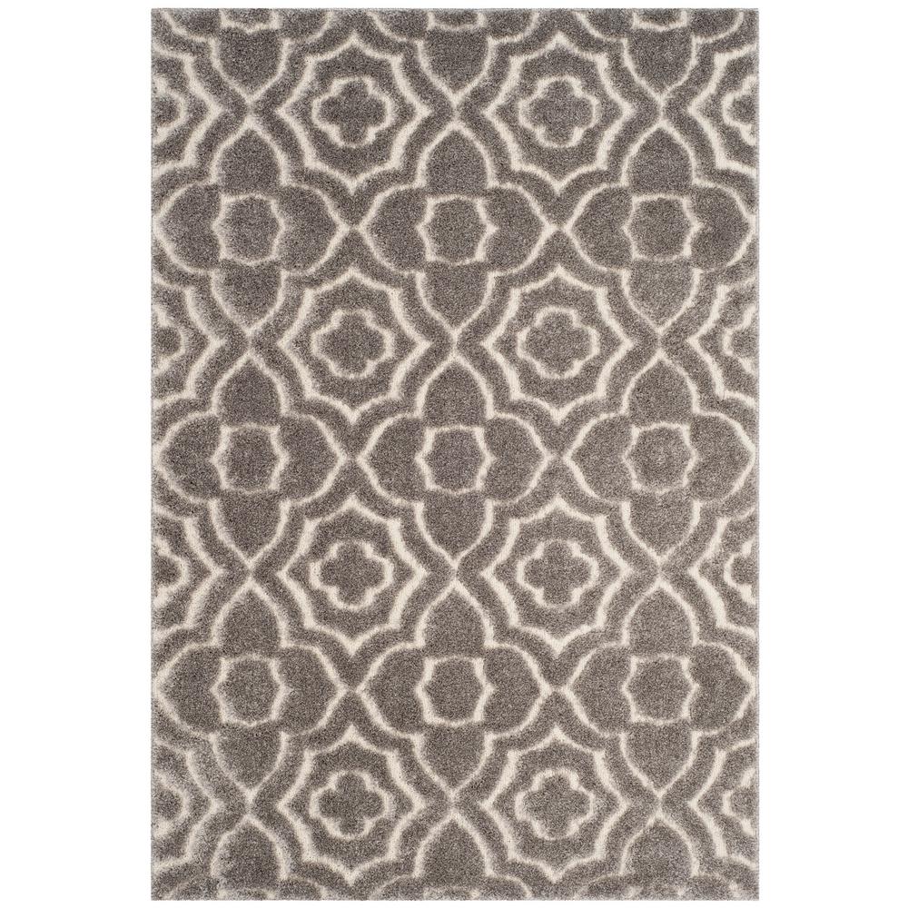 Safavieh Memphis Gray Cream 4 Ft X 6 Area Rug