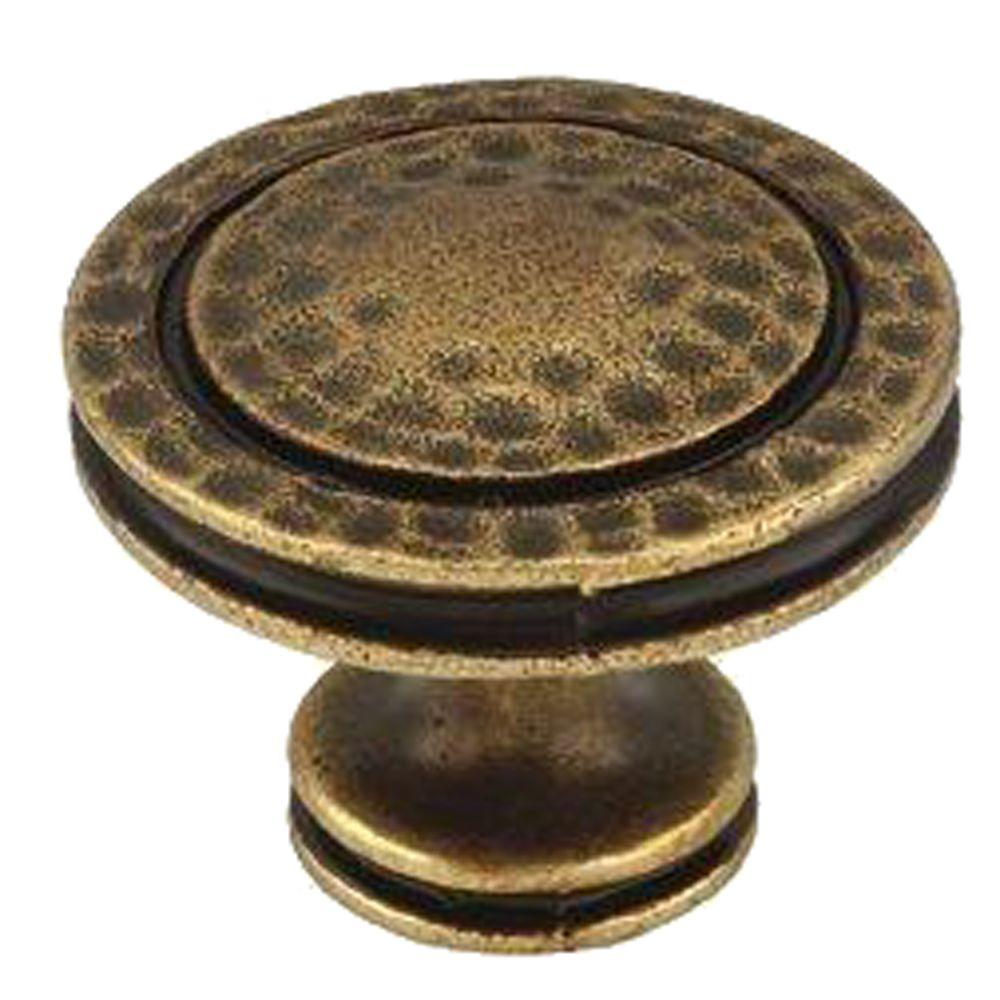 Hickory Hardware 13/8 in. Brown Windsor Antique Furniture Knob