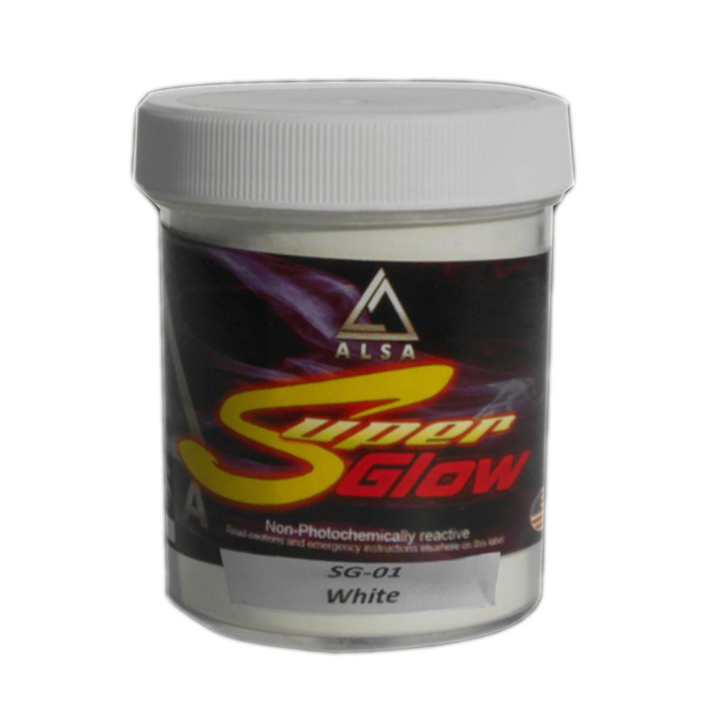 Alsa Refinish 4 oz. White Super Glow Paint AdditiveSG01 The Home Depot