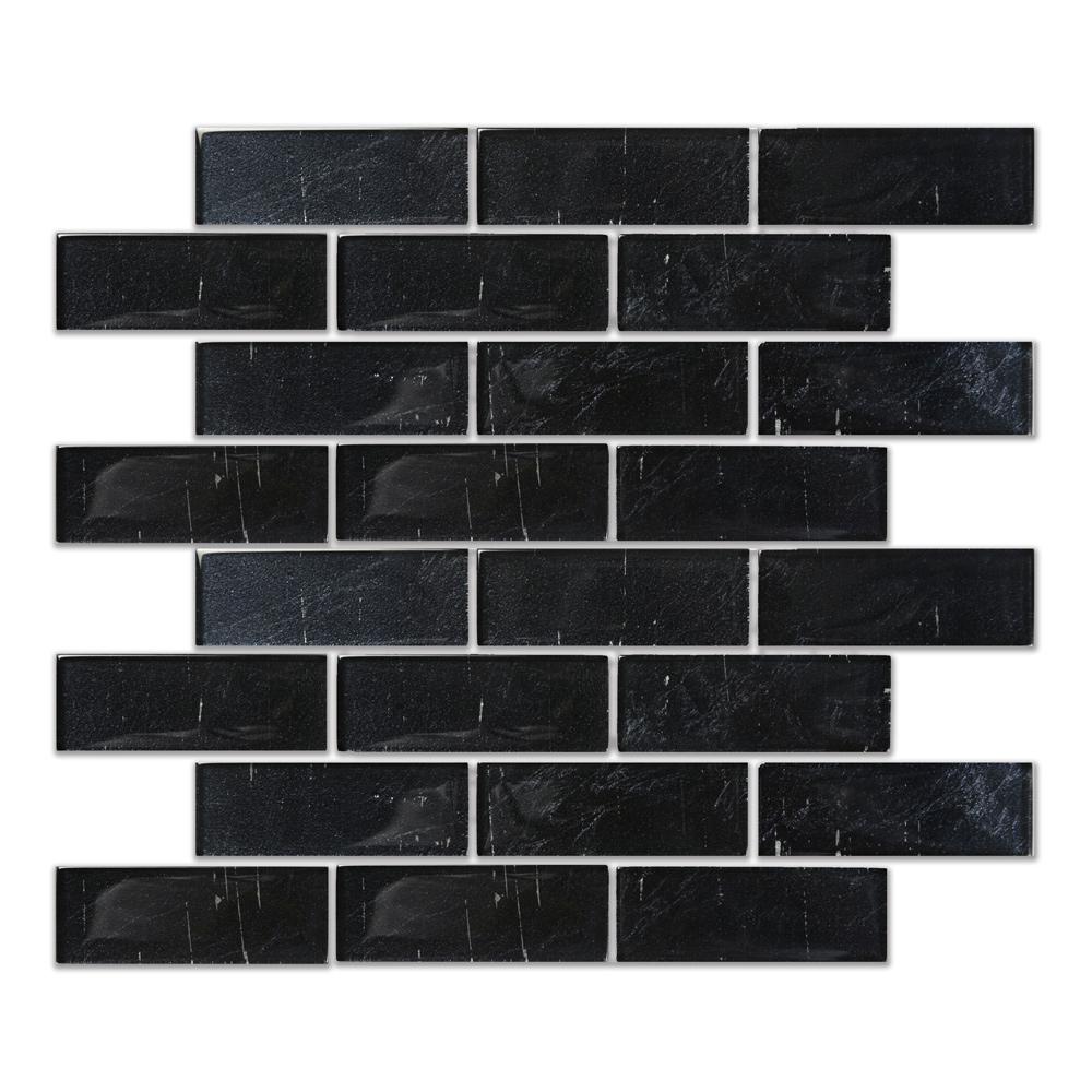 Blue Mosaic Tile Tile The Home Depot