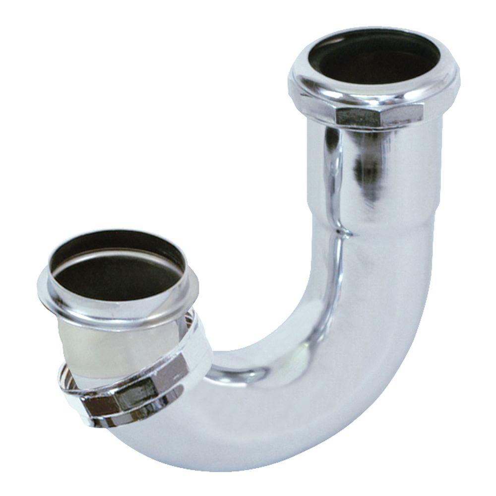 Eastman 1 1 2 in Sink Trap  J  Bend Chrome 35112 The 