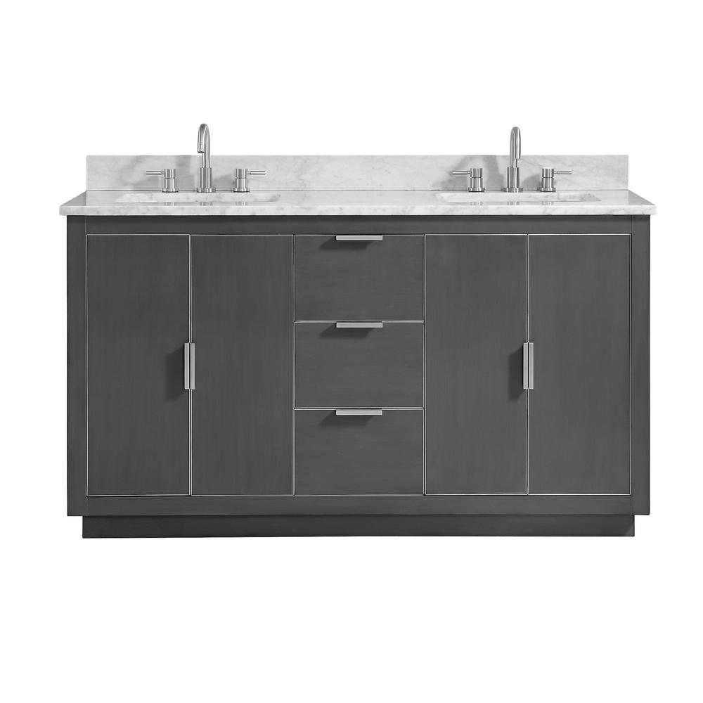 Double Sink Vanities with Tops Bathroom Vanities The Home Depot