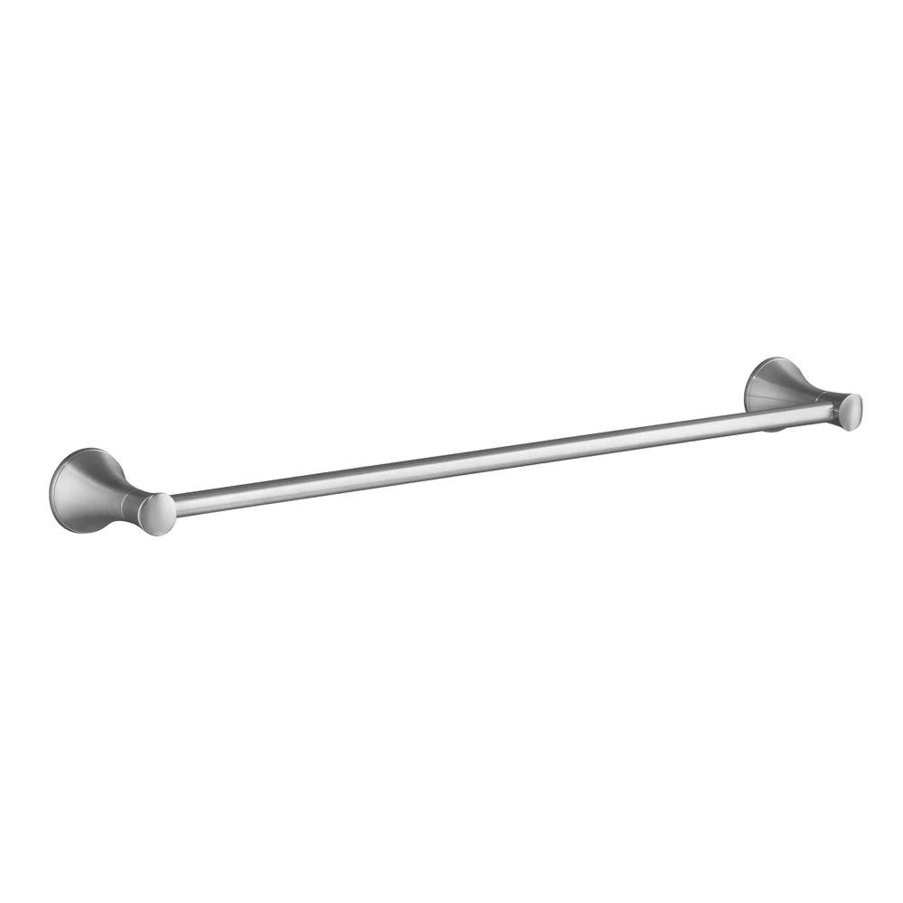 polished chrome towel bars