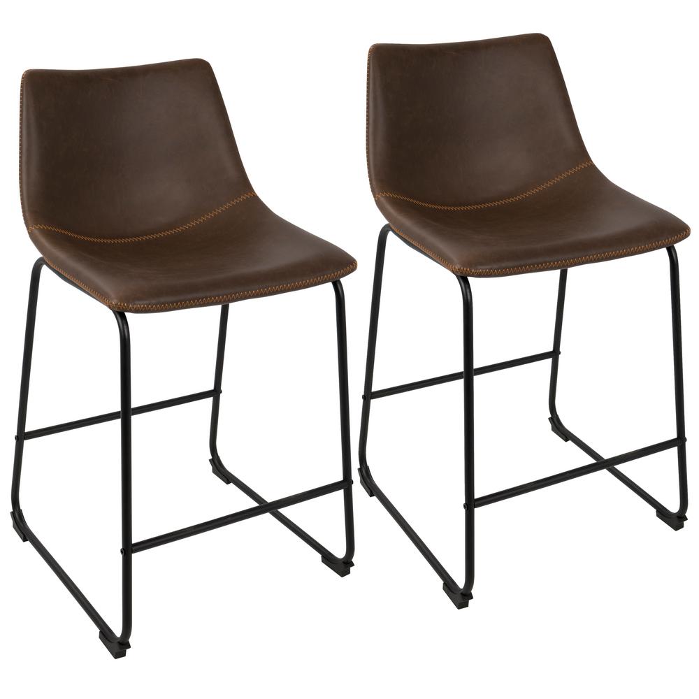 Lumisource Duke Black And Grey Counter Stool B26 Dukz Bk This Review Is From Duke Black And Espresso Counter Stool