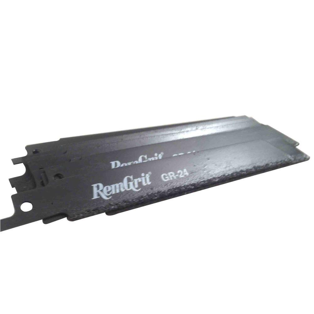 RemGrit 6 in. x 3/4 in. x 0.032 in. Carbide Grit Reciprocating Saw