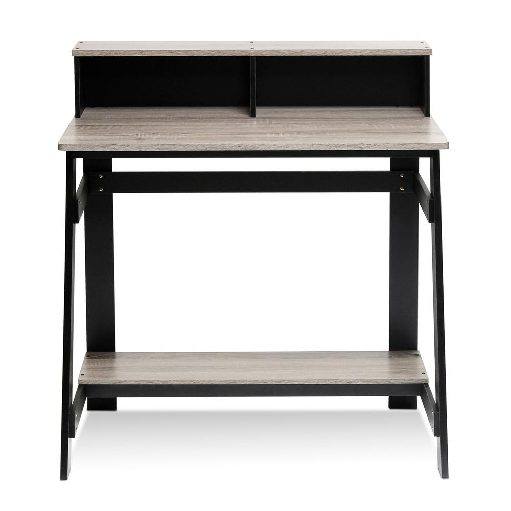 Computer Desk Desks Home Office Furniture The Depot Simplistic Black French Oak Grey Computer Desk