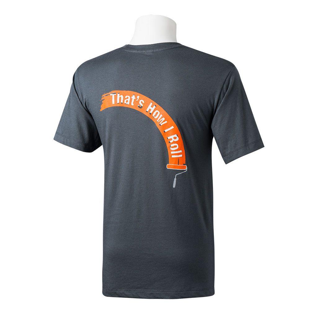 The Home Depot Men's Grey 3XL That's How I Roll T-Shirt-1301603-06 ...