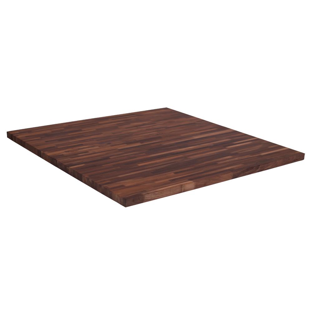 Hardwood Reflections 74 in. L x 39 in. D x 1.5 in. T Wood Butcher Block