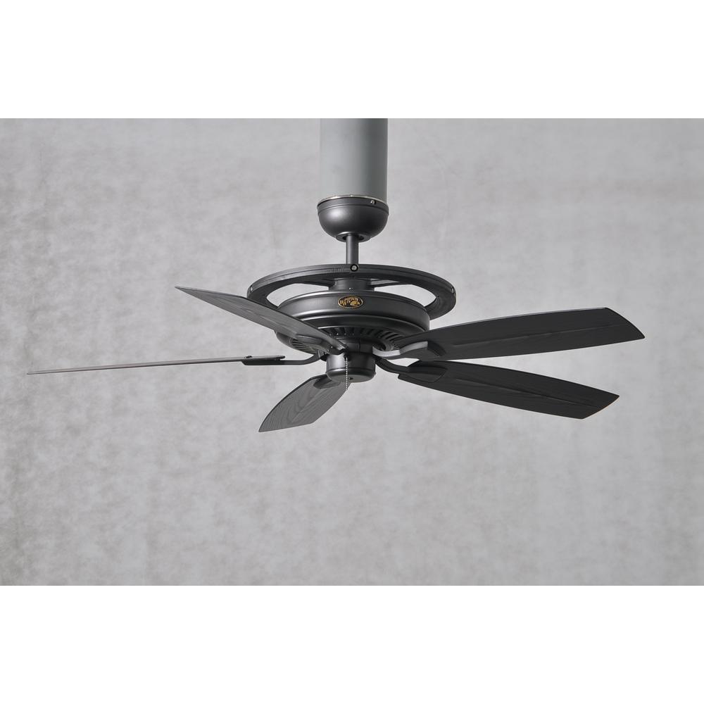 Hampton Bay 52 In Misting Fan Outdoor Only Natural Iron Ceiling