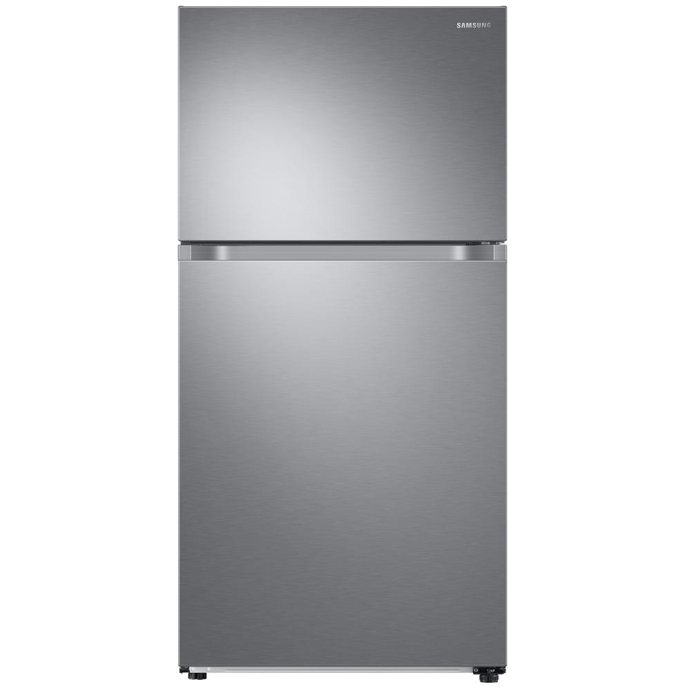 Samsung 21.1 cu. ft. Top Freezer Refrigerator with FlexZone Freezer in Stainless, Energy Star