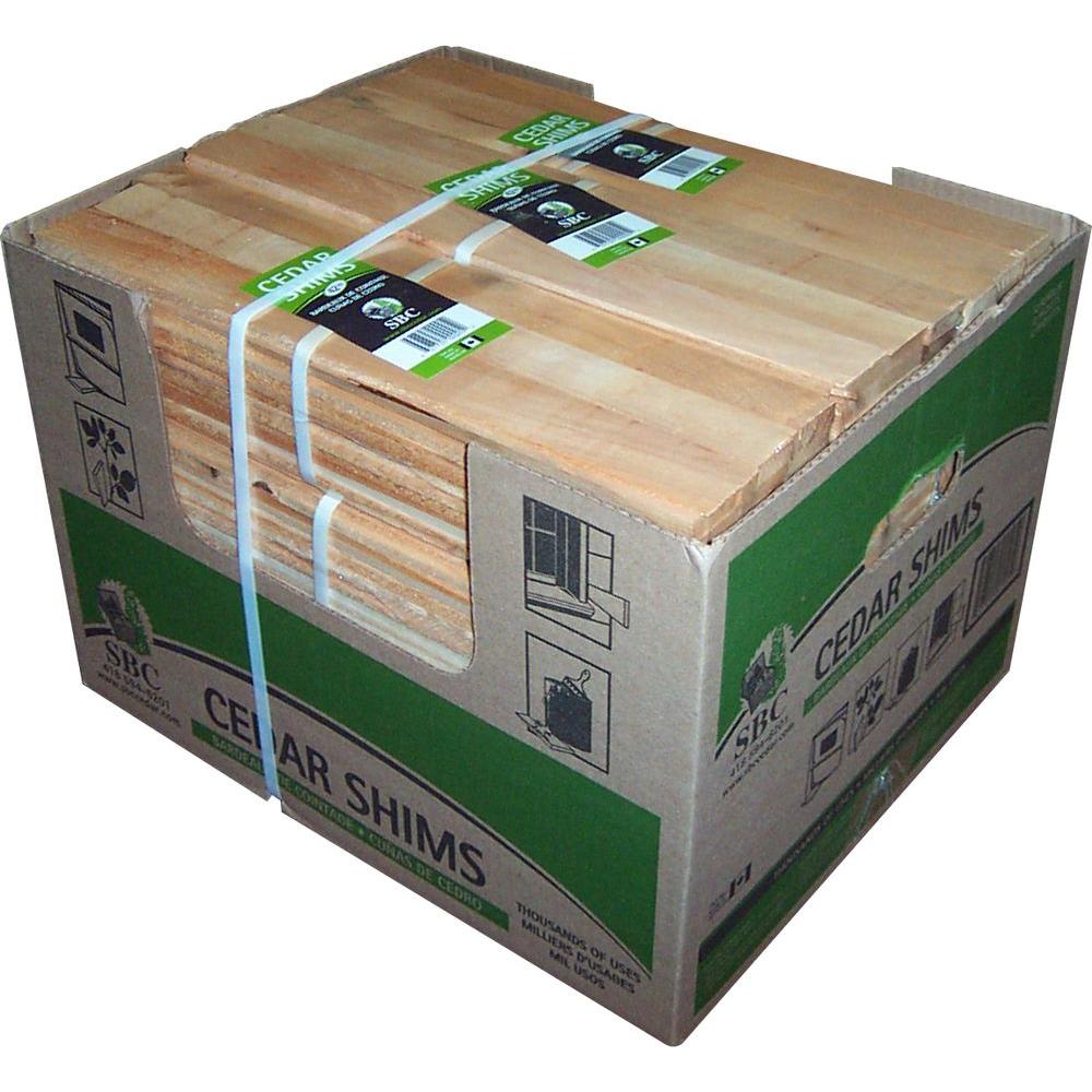 15 In Professional Builder Cedar Shims 42 Piece Bundle 42141