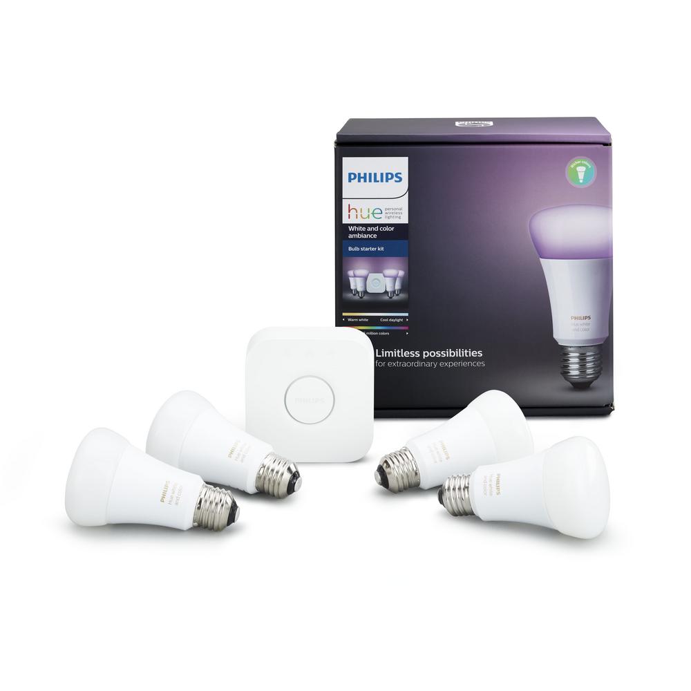 philips hue color bulbs 4 pack
