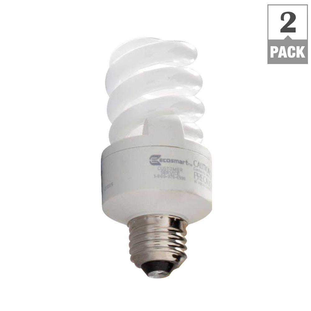 Maxlite 60W Equivalent Soft White (2700K) Spiral CFL Light Bulb