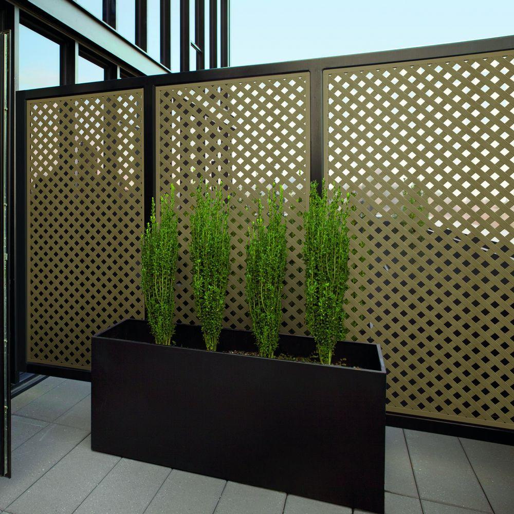 Brazilian Walnut Privacy Plastic Lattice 0 2 X 48 8ft Home Brazilian Walnut Privacy Plastic Lattice 0 2 X 48 8ft Home Veranda Decor