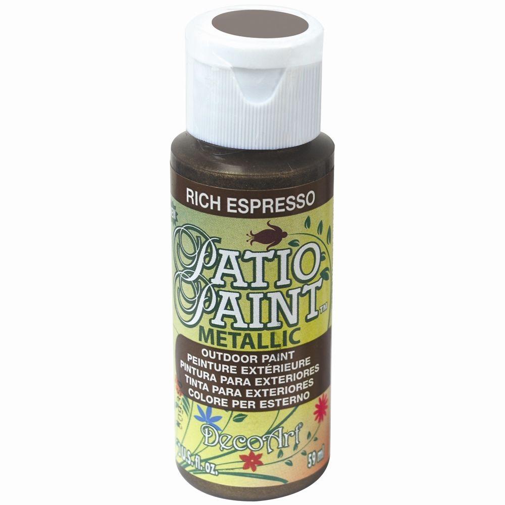 espresso decoart metallic rich paint
