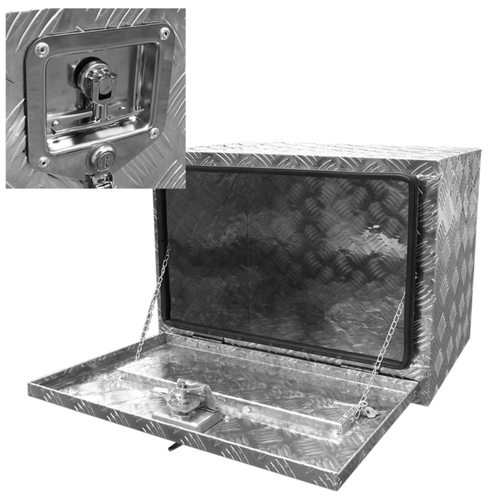 Stark 24 In Diamond Plate Aluminum Underbody Truck Tool Box 96019