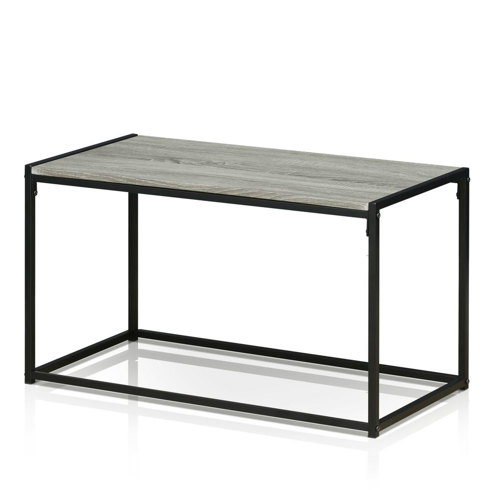 Furinno Ernst Modern Dark Oak Coffee Table Fm 8040ctdo The Home Depot Ernst Modern Dark Oak Coffee Table