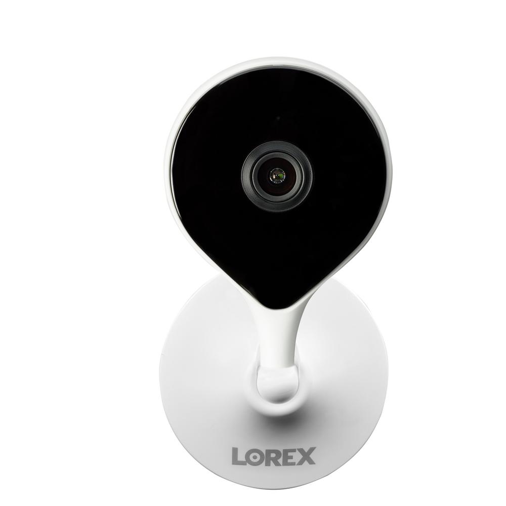 Lorex Diy 1080p Full Hd Smart Indoor Wifi Security Camera W261asc E The Home Depot