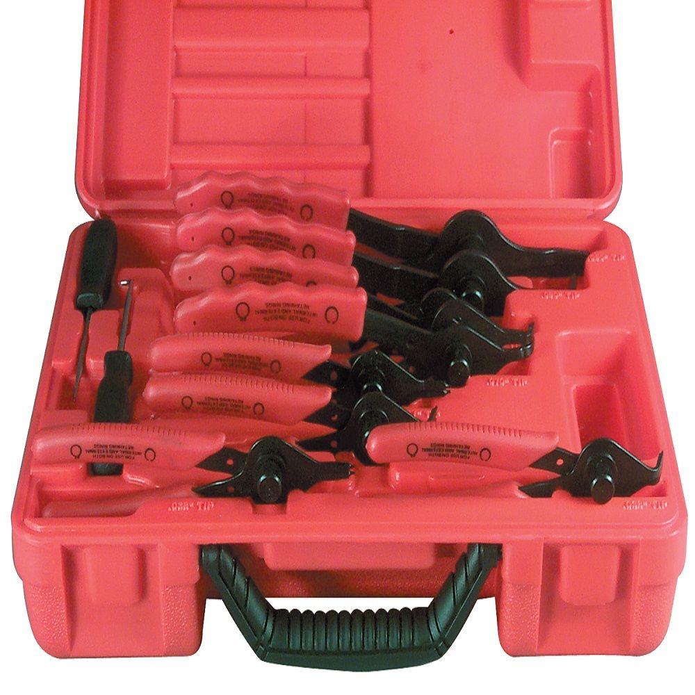 Astro Pneumatic Snap Ring Plier Set (10Piece)AST9401 The Home Depot